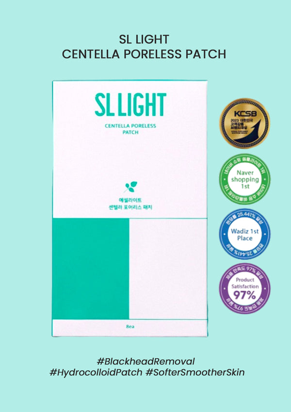 [SL LIGHT] Centella Poreless Patch (1 Box = 8 Patches)