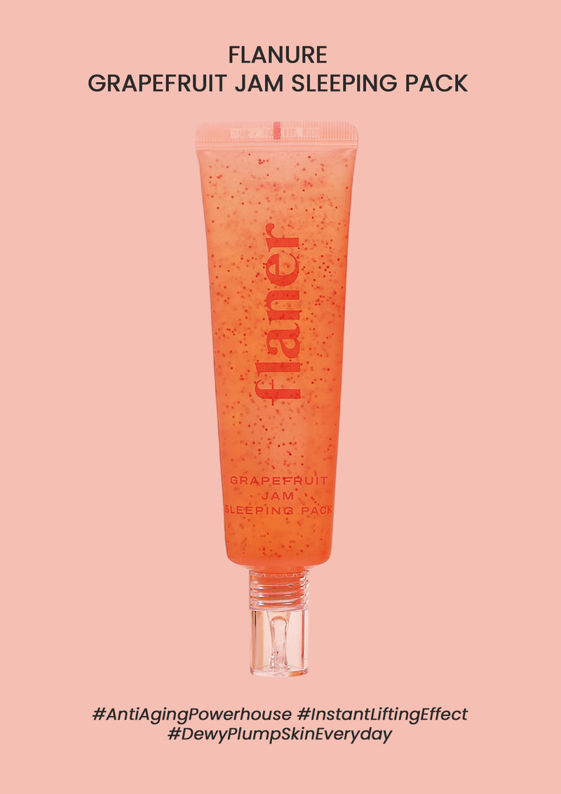 [FLANURE] Grapefruit Jam Sleeping Pack 60ml