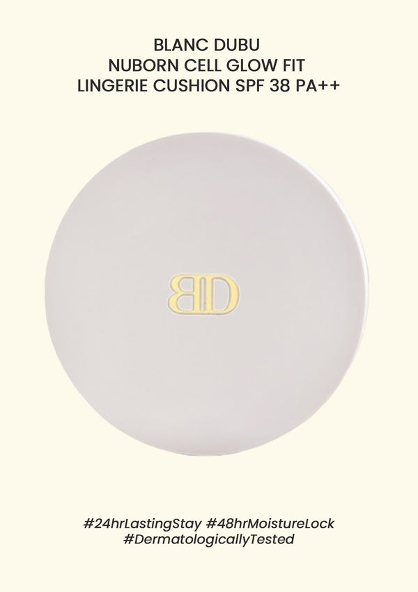 [BLANC DUBU] Nuborn Cell Glow Fit Lingerie Cushion SPF 38 PA++ 14g