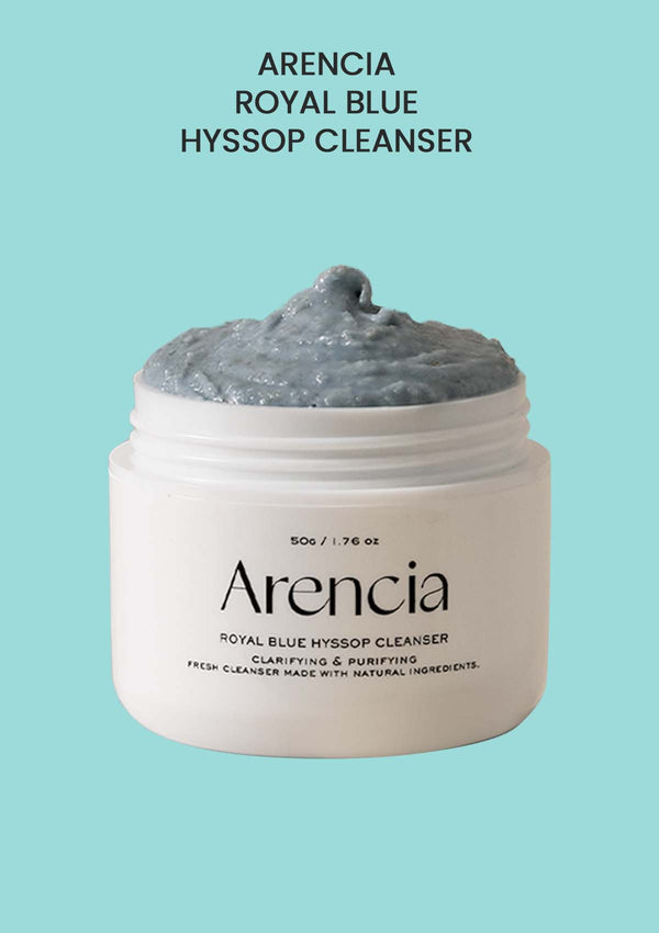 [ARENCIA] Royal Blue Hyssop Cleanser 120g