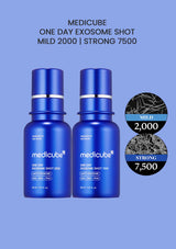 [MEDICUBE] One Day Exosome Shot Mild 2000 | Strong 7500 (30ml)