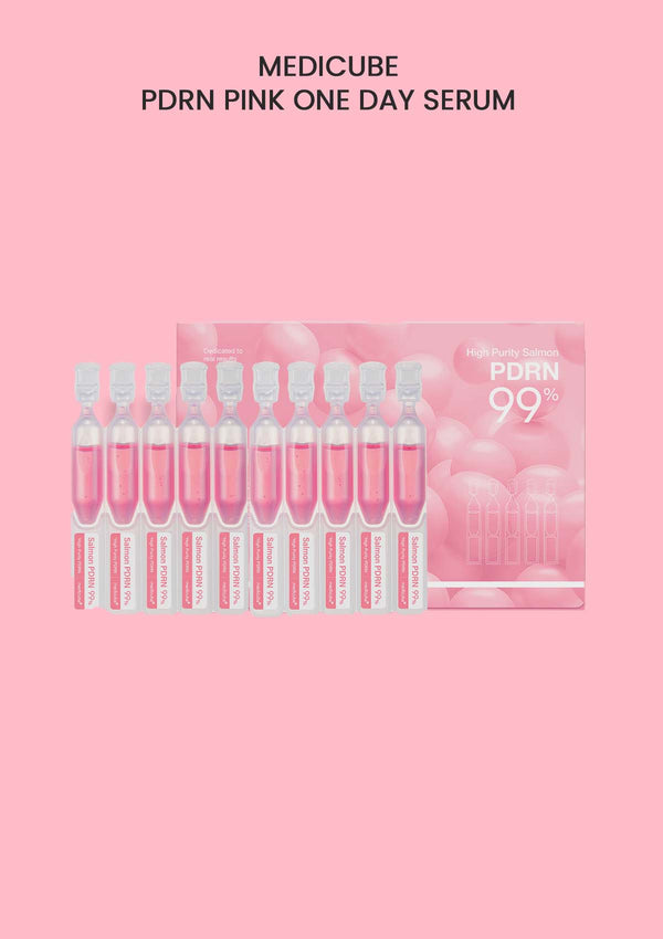 [MEDICUBE] PDRN Pink One Day Serum (1 Box = 1.5ml x 10 Piece)