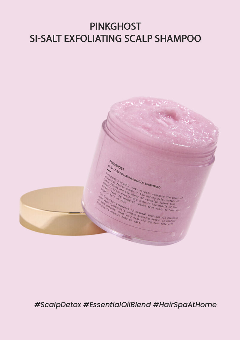 [PINKGHOST] Si-Salt Exfoliating Scalp Shampoo 270ml