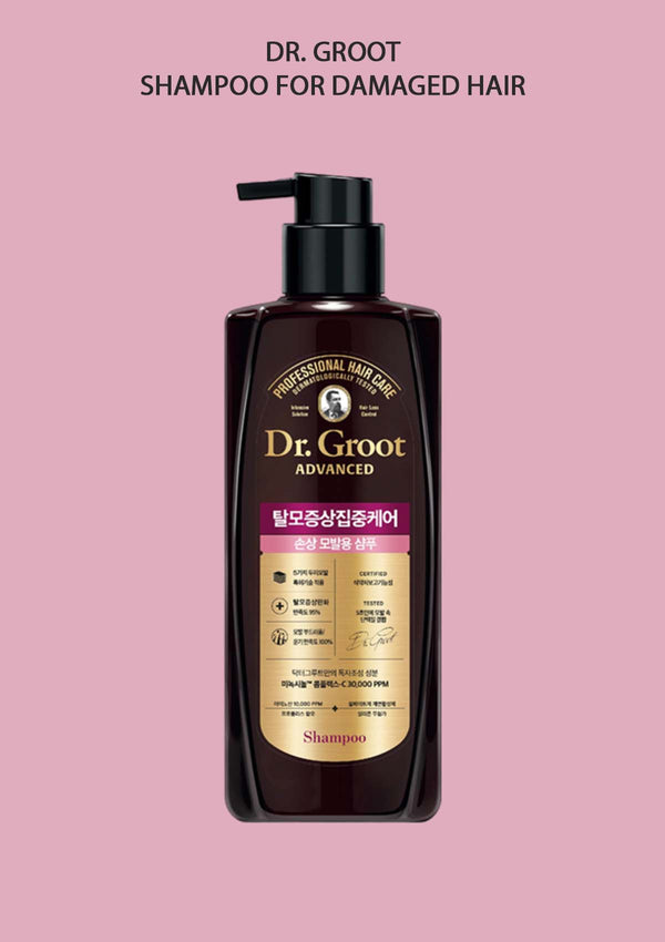 [DR. GROOT] Shampoo For Damaged Hair 400ml