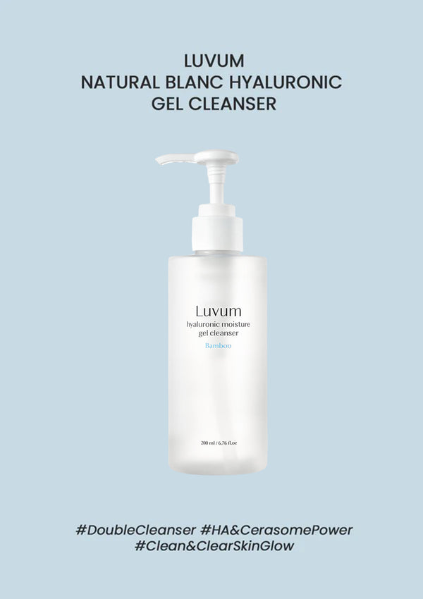 [LUVUM] Natural Blanc Hyaluronic Gel Cleanser 200ml