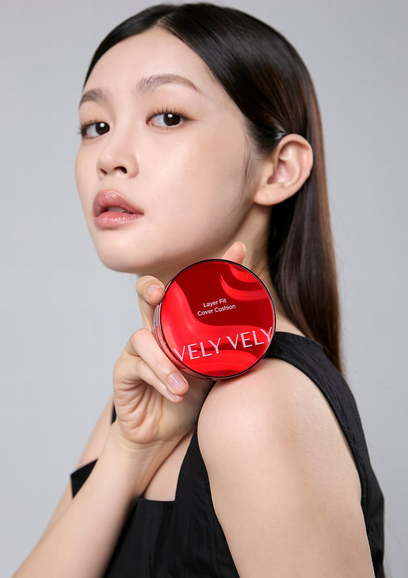 [VELY VELY] Layer Fit Cover Cushion SPF 50+ PA++++ 15g