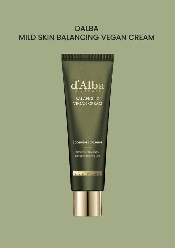 [D'ALBA]  Mild Skin Balancing Vegan Cream 55ml