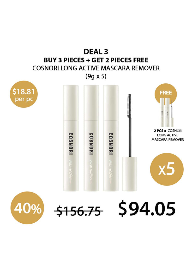 [COSNORI] Long Active Mascara Remover 9g