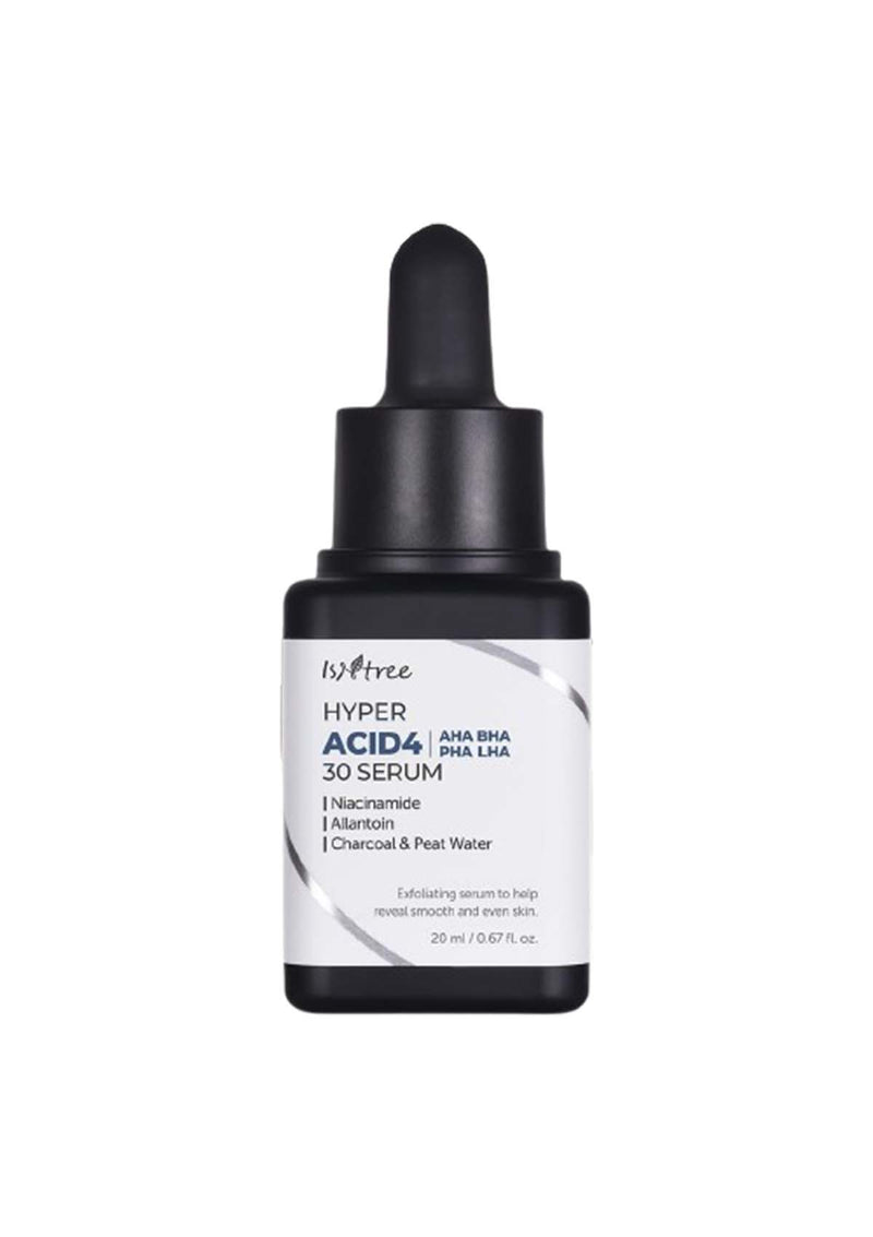 [ISNTREE] Hyper Acid4 AHA BHA PHA LHA 30 Serum 20ml