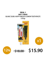 [BLANC DUBU] Happy Breath Lemon Toothpaste 105g