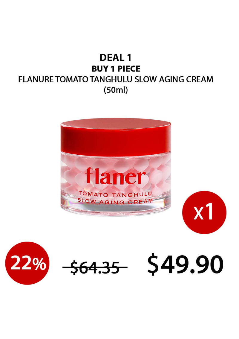 [FLANER] Tomato Tanghulu Slow Aging Cream 50ml