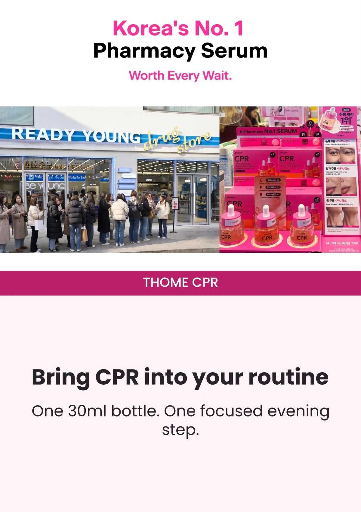 THOME CPR — Pharmacy storefront and CPR display