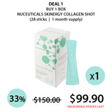 [NUCEUTICALS] Skinergy Collagen Shot (1 Box = 15ml x 28 Sticks)