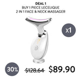 [LECELIQUE] 2 in 1 Face & Neck Massager