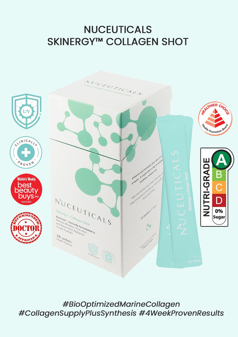 [NUCEUTICALS] Skinergy Collagen Shot (1 Box = 15ml x 28 Sticks)